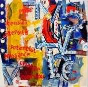 Le Machiniste - huile sur toile - 100 x 100 cm - 2008